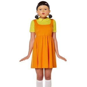Squid Games Doll Costume